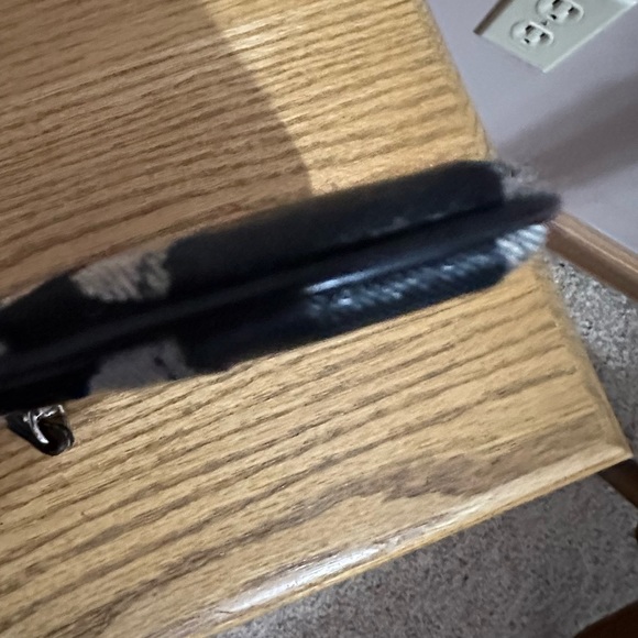 Coach black and gray wristlet - Picture 4 of 5